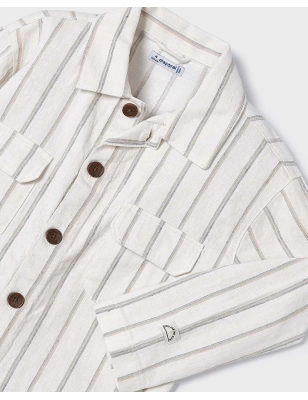 Sobrecamisa Lino Rayas De Mayoral