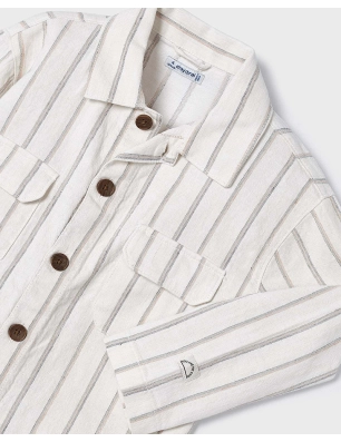 Sobrecamisa Lino Rayas De Mayoral