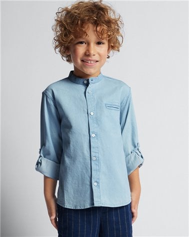 Camisa M/L Denim C/Mao De Mayoral