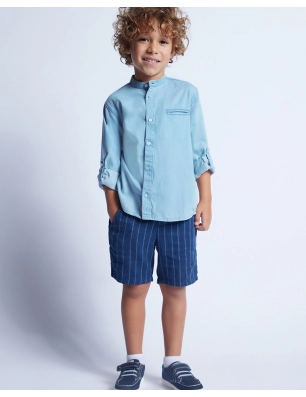 Camisa M/L Denim C/Mao De Mayoral