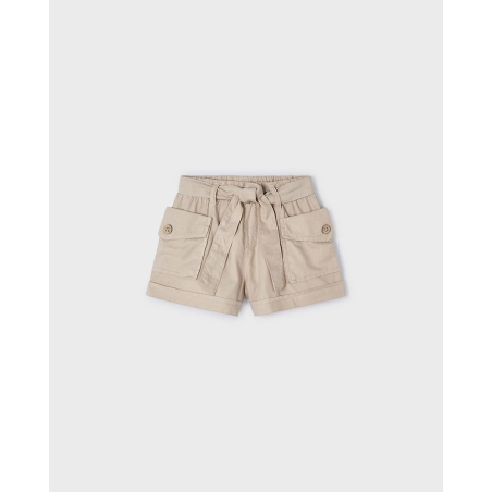 Pantalon Corto Algodon Tencel De Mayoral