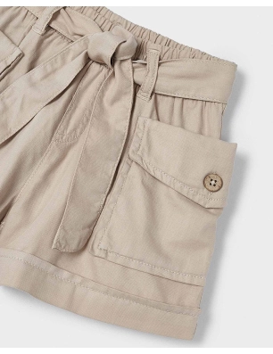 Pantalon Corto Algodon Tencel De Mayoral