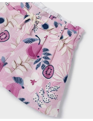 Pantalon Corto Estampado De Mayoral