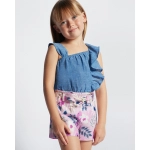 Pantalon Corto Estampado De Mayoral