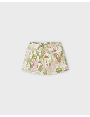Pantalon Corto Estampado De Mayoral
