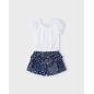 Conjunto Short Volantes De Mayoral