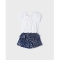 Conjunto Short Volantes De Mayoral