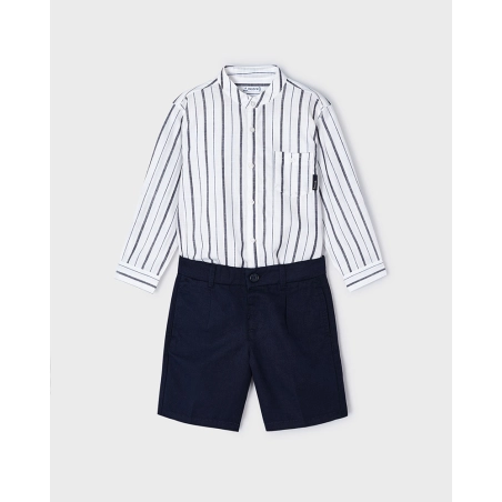 Conj. Bermuda Camisa M/L C/Ma De Mayoral