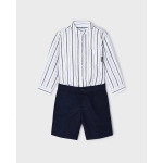 Conj. Bermuda Camisa M/L C/Ma De Mayoral