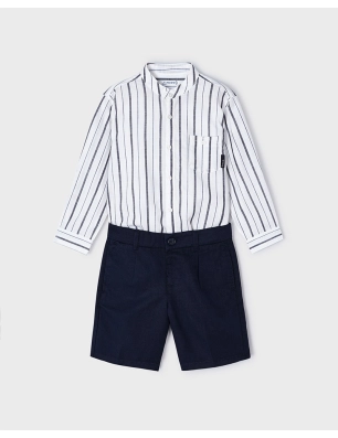 Conj. Bermuda Camisa M/L C/Ma De Mayoral