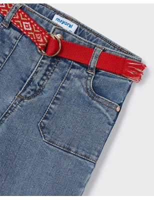Pantalon Cinturon Fantasia De Mayoral