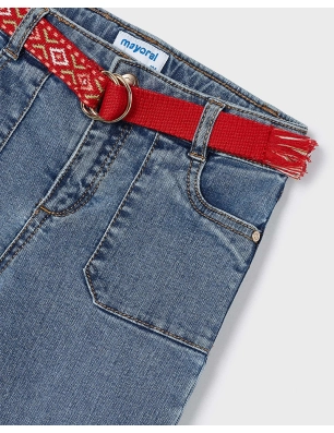 Pantalon Cinturon Fantasia De Mayoral
