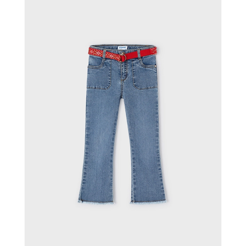 Pantalon Cinturon Fantasia De Mayoral