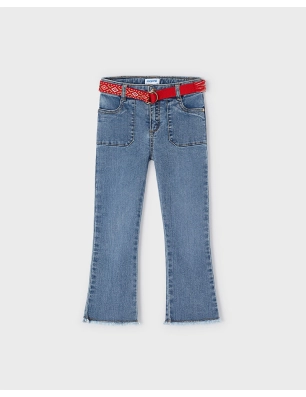 Pantalon Cinturon Fantasia De Mayoral