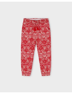 Pantalon Largo Estampado De Mayoral
