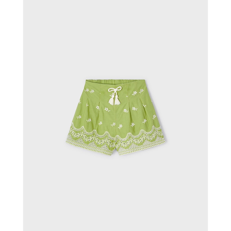 Falda Pantalon Bordado De Mayoral
