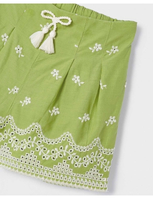 Falda Pantalon Bordado De Mayoral