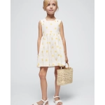 Vestido Jacquard Flor De Mayoral