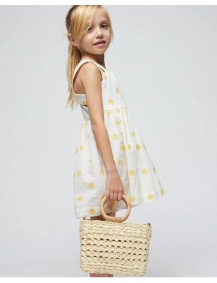 Vestido Jacquard Flor De Mayoral
