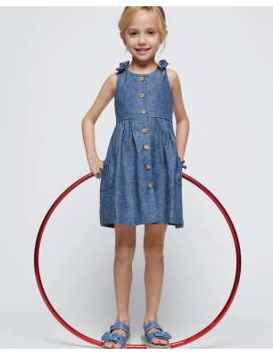 Vestido Lino De Mayoral