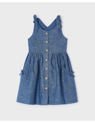 Vestido Lino De Mayoral