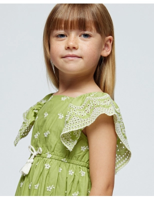 Vestido Bordado De Mayoral