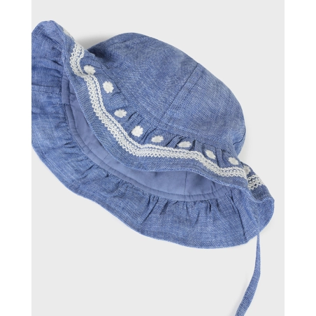 Gorro Lino Bordado De Mayoral
