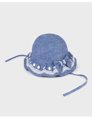 Gorro Lino Bordado De Mayoral