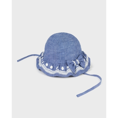 Gorro Lino Bordado De Mayoral