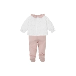 Conjunto Polaina y Camiseta con Volantes Loto De Babidu