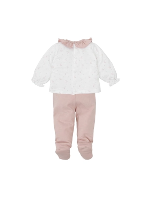 Conjunto Polaina y Camiseta con Volantes Loto De Babidu