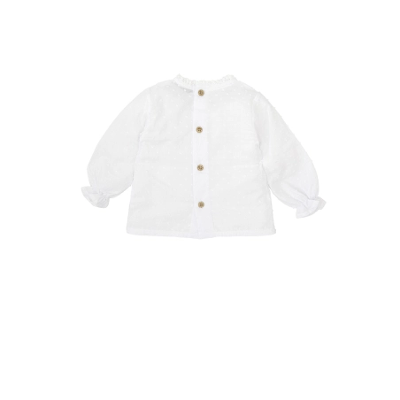 Camiseta Manga Larga Niña Flora De Babidu