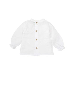 Camiseta M/L Niña Flora De Babidu
