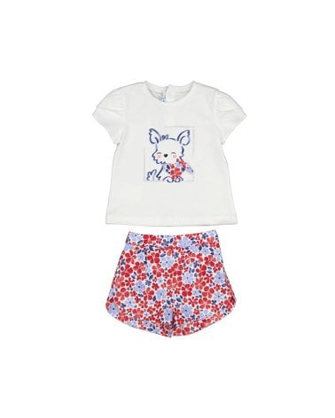 Conjunto Bermuda Estampada De Mayoral