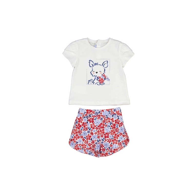 Conjunto Bermuda Estampada De Mayoral