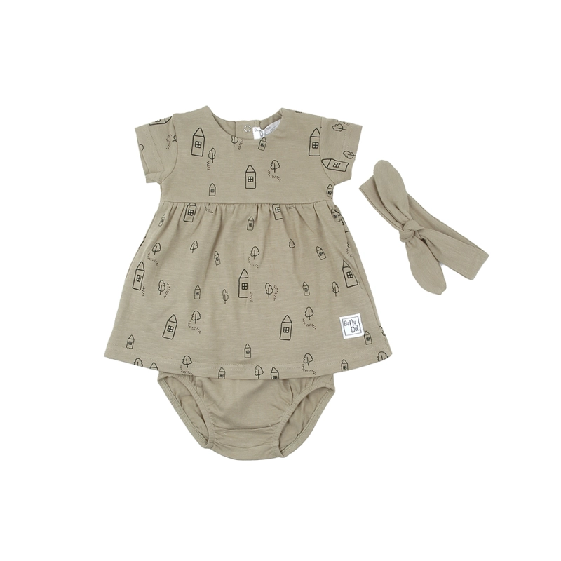 Vestido+Braga+Cinta De Babybol