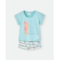 Pijama Manga Corta De Waterlemon