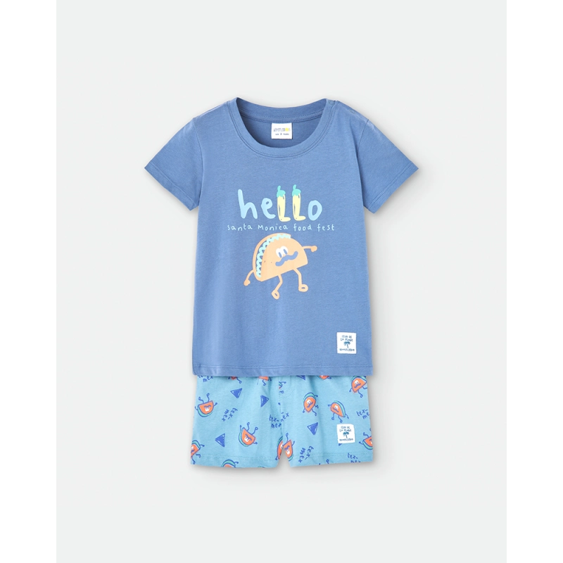 Pijama Manga Corta De Waterlemon