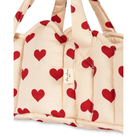 Capazo para Muñecas Corazones Konges Slojd