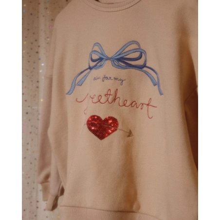 Sudadera Lou Corazones de Konges Slojd