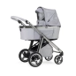 Cochecito 2 Piezas Bébécar Via Plus Cromado