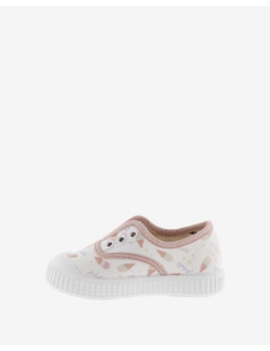 Zapatillas Elásticas Lona Helados Victoria