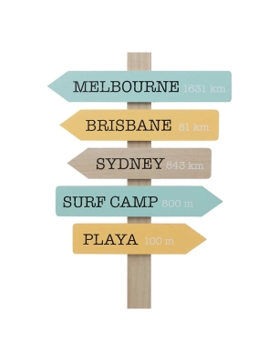 Decoración de pared Australia de Atmosphera
