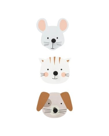 Pack 3 de Percheros Animales de Atmosphera