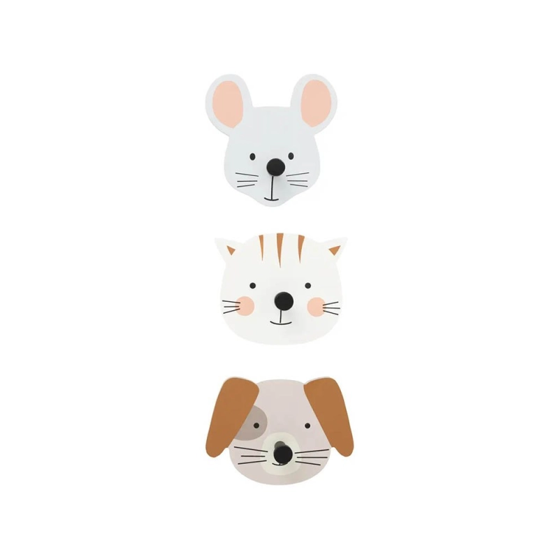 Pack 3 de Percheros Animales de Atmosphera