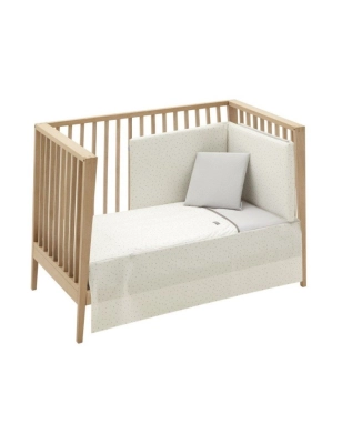 Funda Nórdica y Protector para cuna Magia de Cambrass Gris