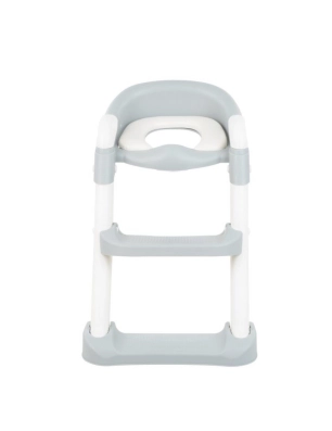 Asiento de Baño con Escalera de Kikka Boo Gris
