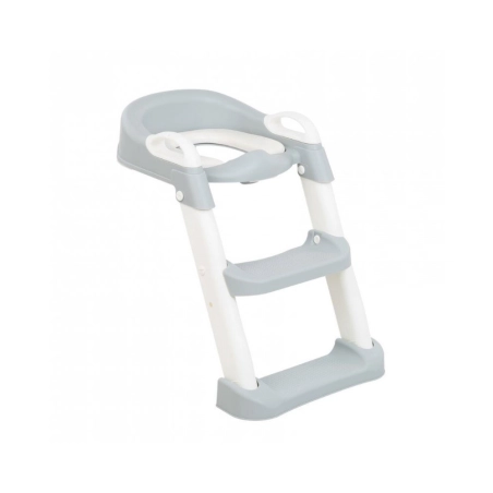 Asiento de Baño con Escalera de Kikka Boo Gris