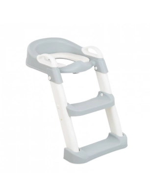 Asiento de Baño con Escalera de Kikka Boo Gris
