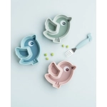 Plato Silicona con Ventosa Birdee Done by Deer
